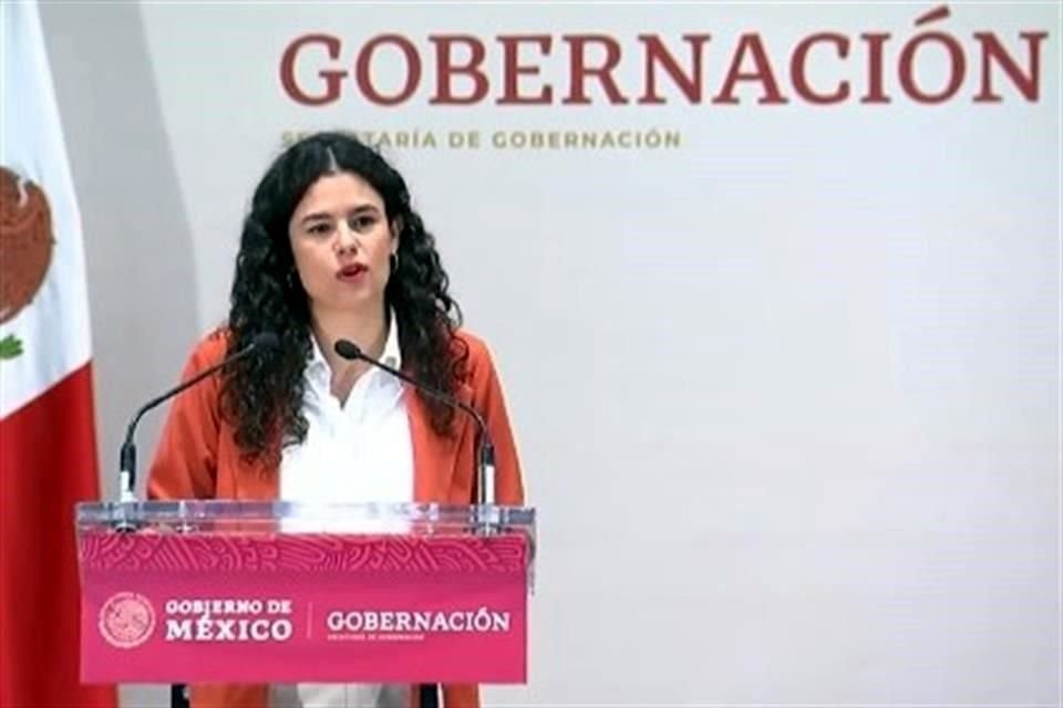 La Secretaria Alcalde en un mensaje a servidores públicos de la dependencia.