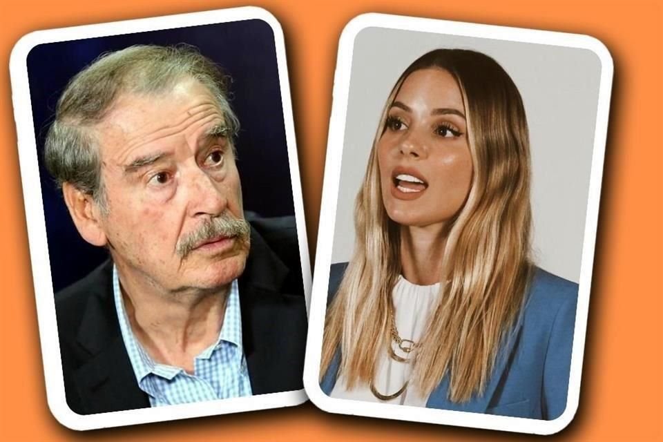 Vicente Fox llamó 'dama de compañía' a la esposa del Gobernador de NL, Mariana Rodríguez.