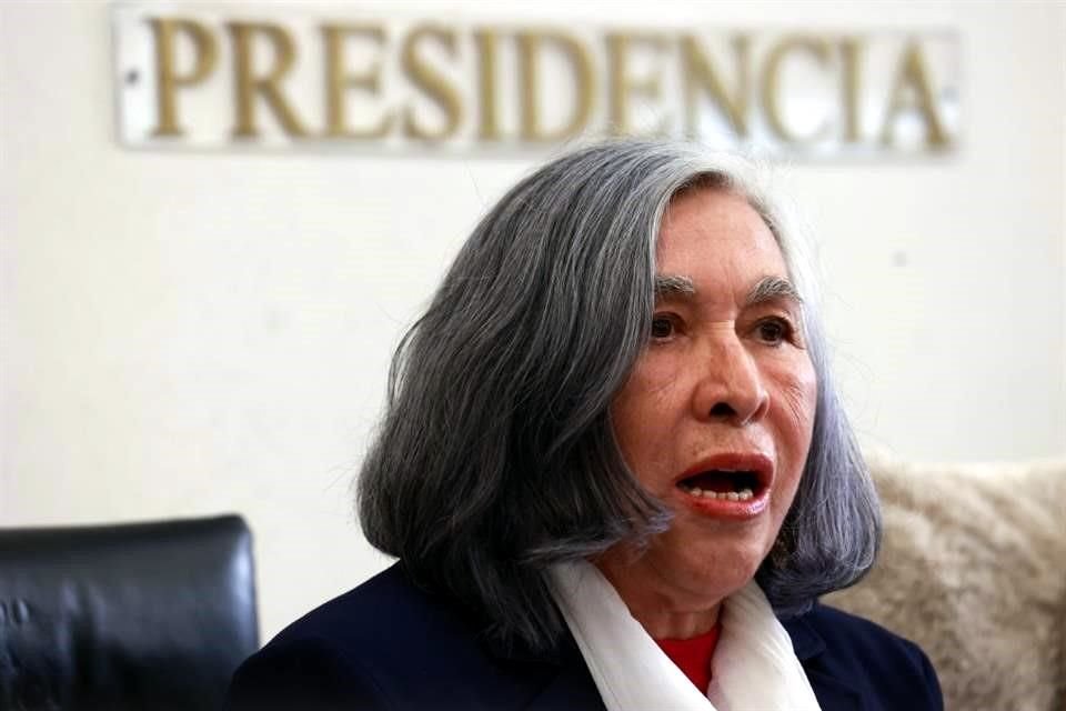 María Estela Ríos González, Consejera Jurídica de la Presidencia.