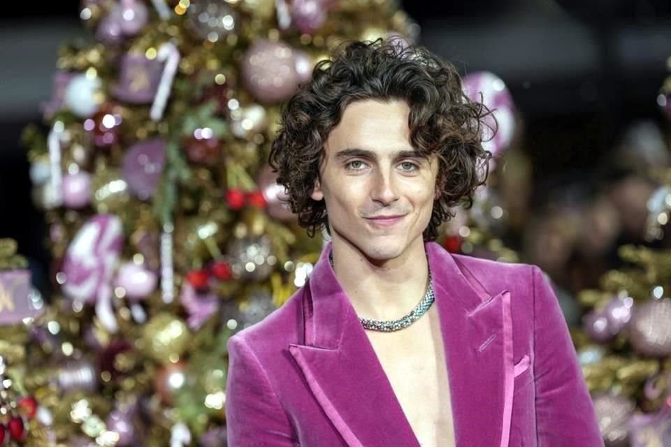 Timothée Chalamet protagoniza la cinta 'Wonka'.