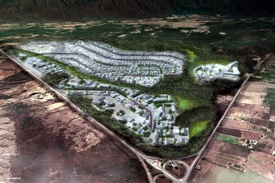 Imagen ilustrativa del polo de desarrollo de Ixtepec.