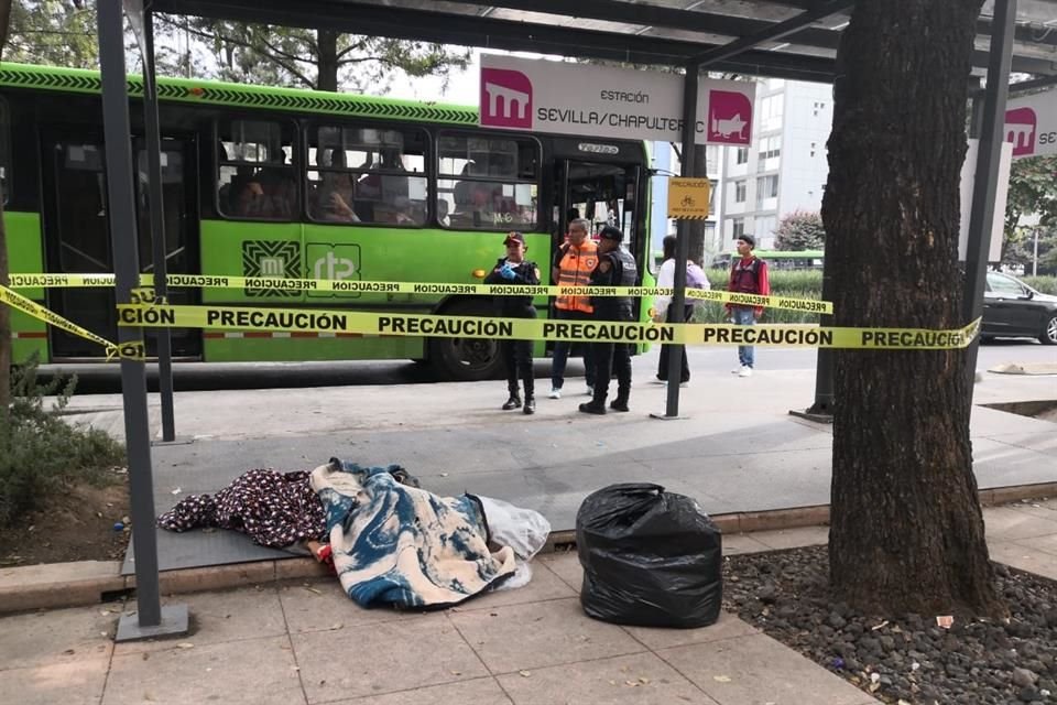 El fallecimiento se registró cerca del búnker de la Fiscalía.