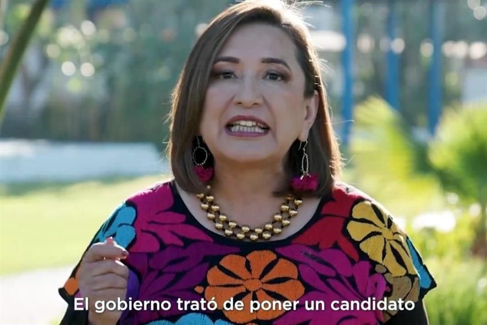 La aspirante presidencial dirigió un mensaje, difundido en redes sociales, a los jóvenes.