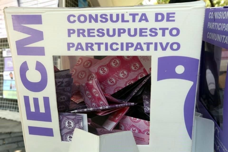 Además de la instalación de casillas, el IECM mencionó que otras actividades comunitarias tuvieron que ser canceladas por la falta de recursos.