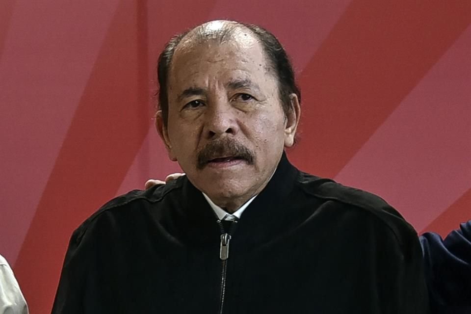 El Presidente de Nicaragua, Daniel ortega, durante una Cumbre en el Palacio de la Revolución en la Habana, Cuba, el 14 de diciembre del 2021.