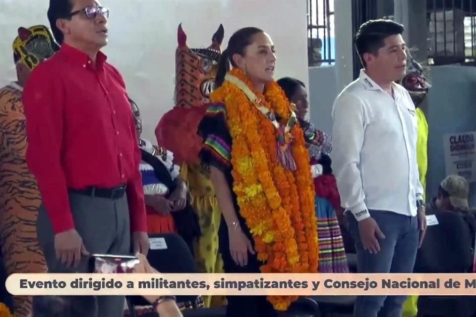 La aspirante presumió que como Jefa de Gobierno de la Ciudad de México fundó las universidades Rosario Castellanos y de la Salud.