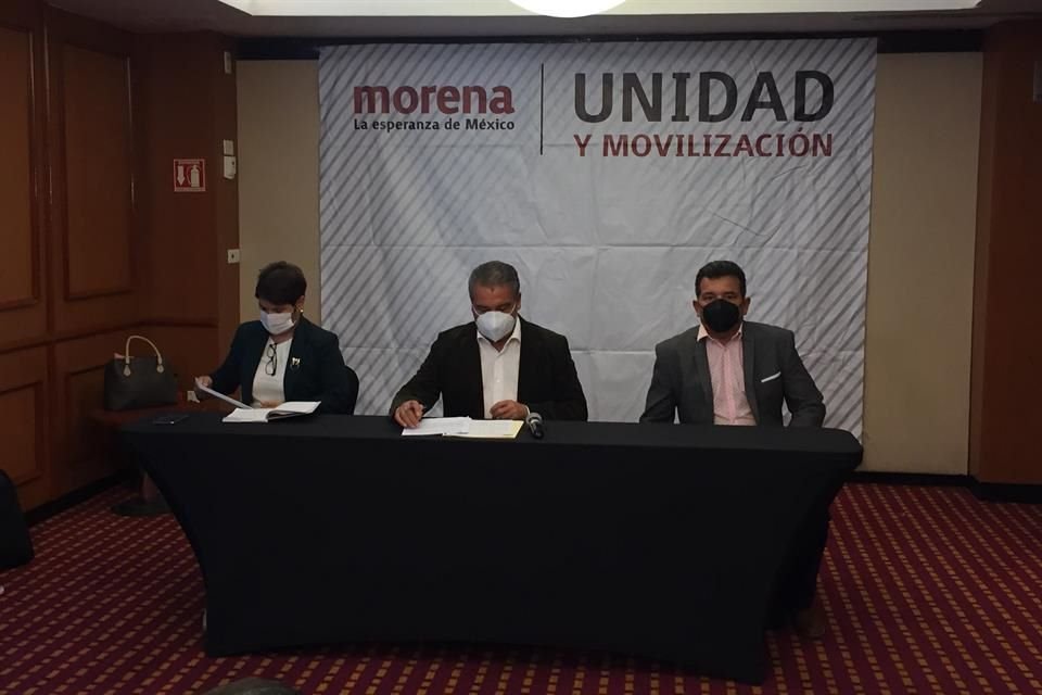 Raúl Morón, delegado de Morena en Michoacán.