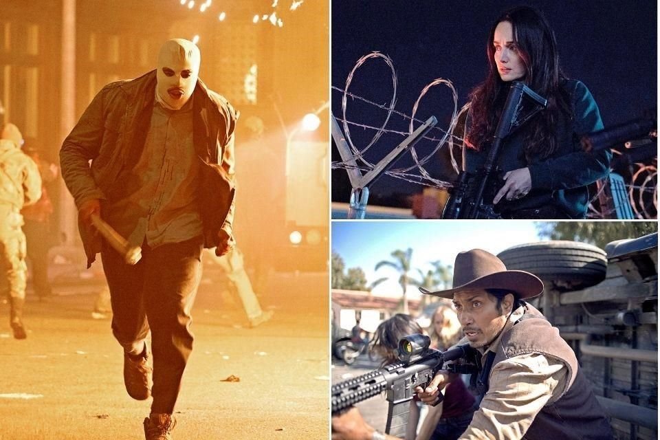 Ana de la Reguera y Tenoch Huerta estelarizan 'La Purga Por Siempre', que llega a salas este jueves.