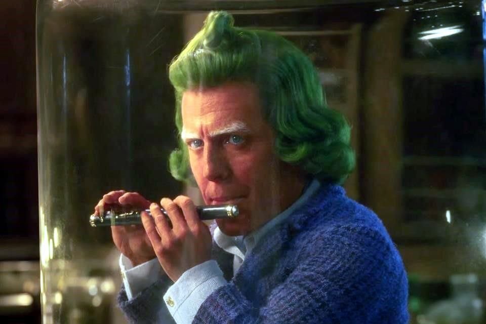 Hugh Grant da vida a un Oompa-Loompa en la nueva cinta del chocolatero.