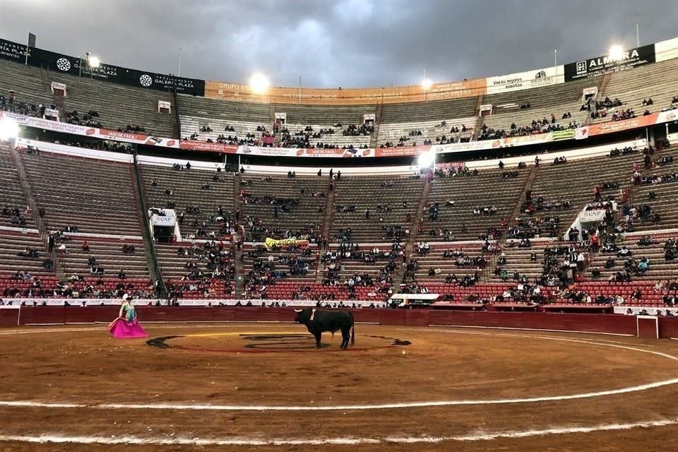 Las corridas de toros en la Plaza México quedaron suspendidas desde mayo de 2022 por orden de un juez federal.