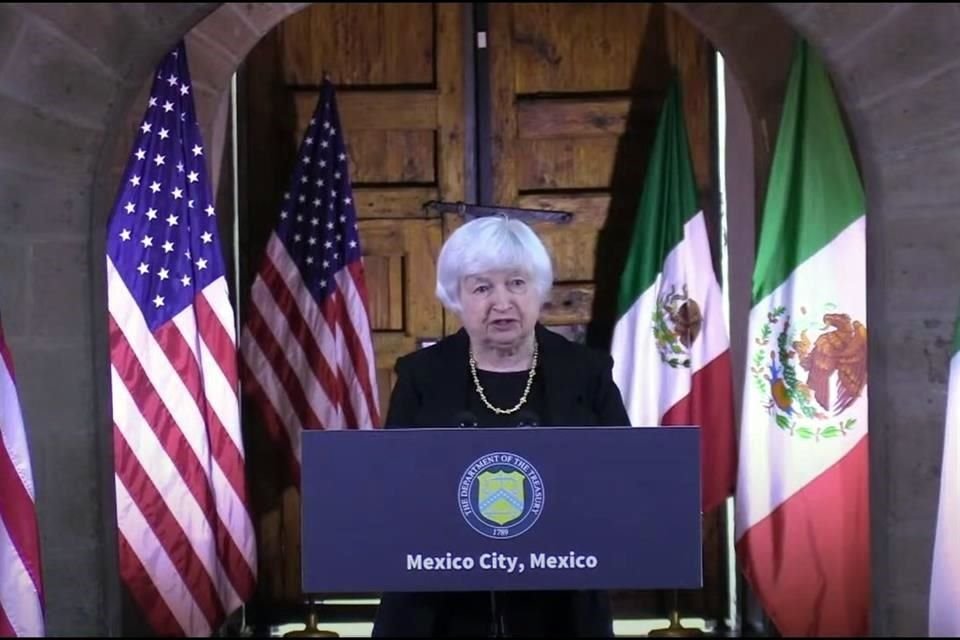 Janet L. Yellen, Secretaria del Tesoro de EU.