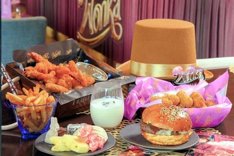 Con el estreno de la película, llega un restaurante temático que a través de sus platillos y rincones te transportará al mágico mundo de 'Wonka'.