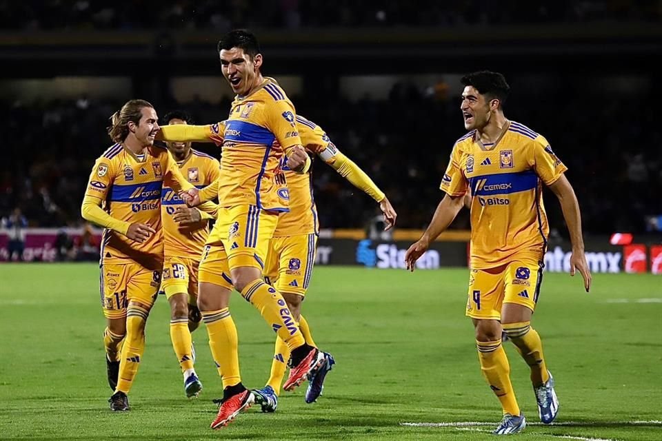 Tigres sacó la ventaja en Ciudad Universitaria.