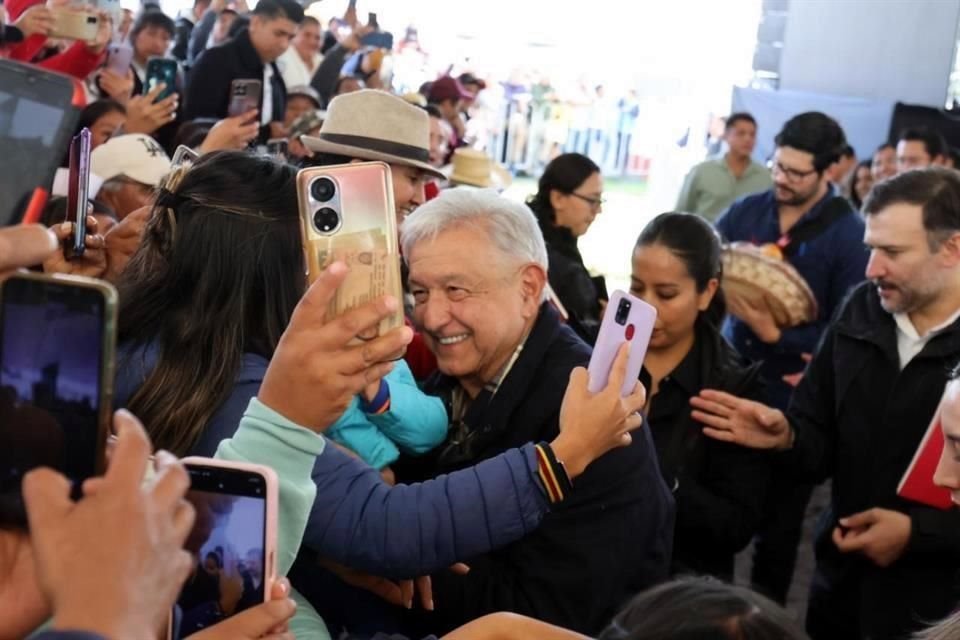 El Presidente aseguró que continuará la transformación.