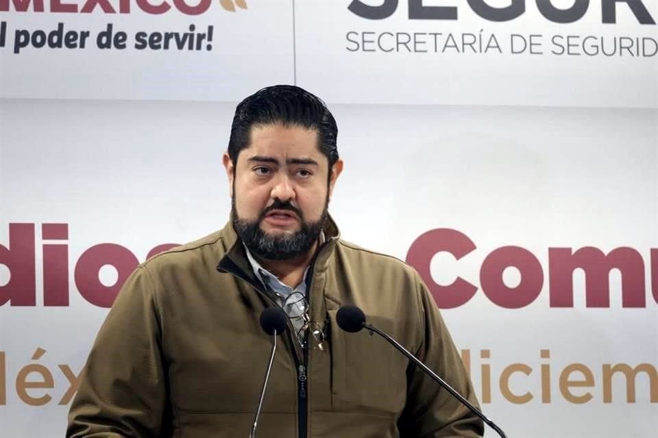 Andrés Andrade, Secretario de Seguridad de Edomex.