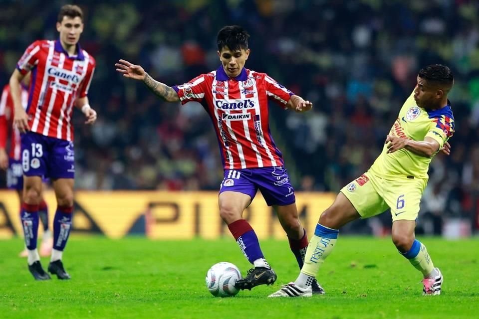 El Atlético de San Luis se mantiene invicto en juegos de Liguilla en el Azteca, al obtener su segundo triunfo al hilo en esta instancia sobre el América.