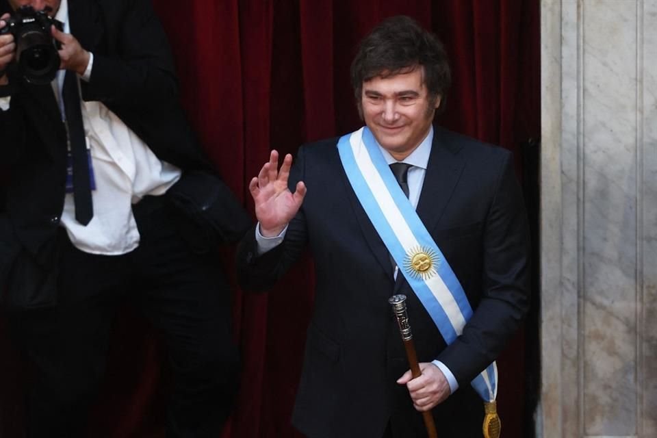 Javier Milei asumió este domingo como Presidente de Argentina.