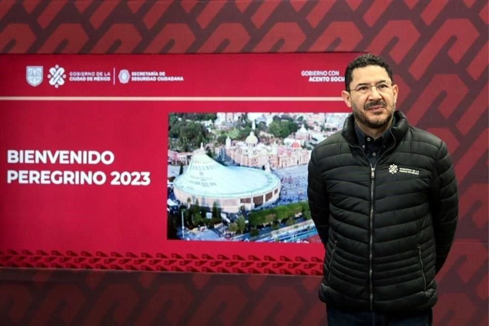 Martí Batres anunció el inicio del programa Bienvenido Peregrino 2023.