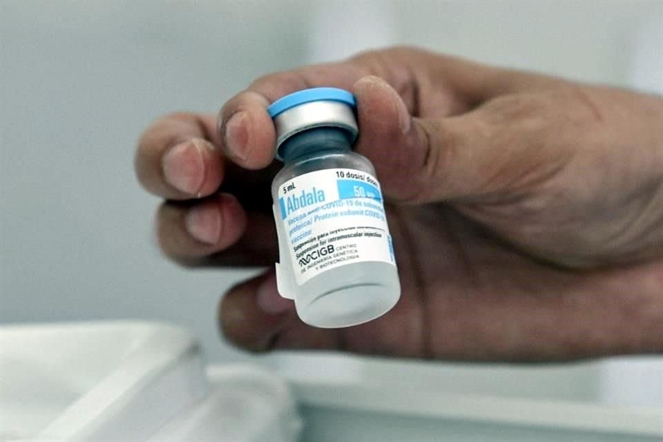 Au CDMX, plus de 570 mille doses du vaccin Abdala ont été administrées.