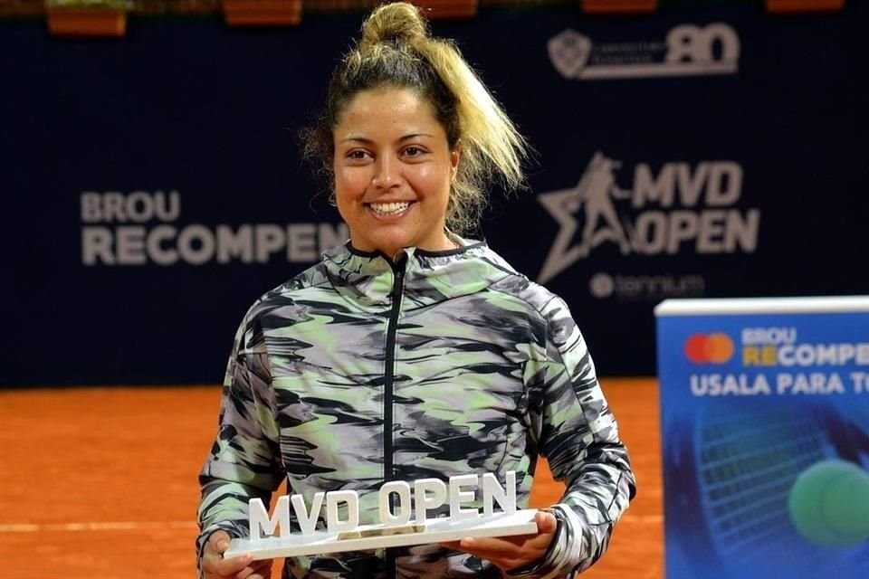 Renata Zarazúa ganó el Abierto de Montevideo.