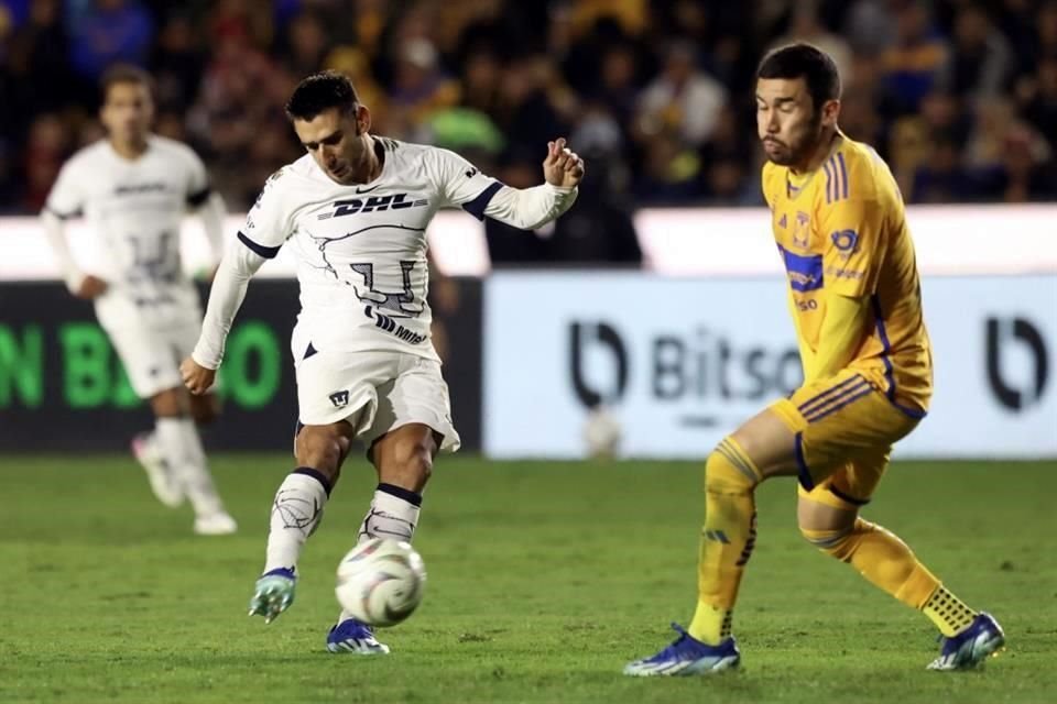 Pumas no logró remontar en casa de Tigres.