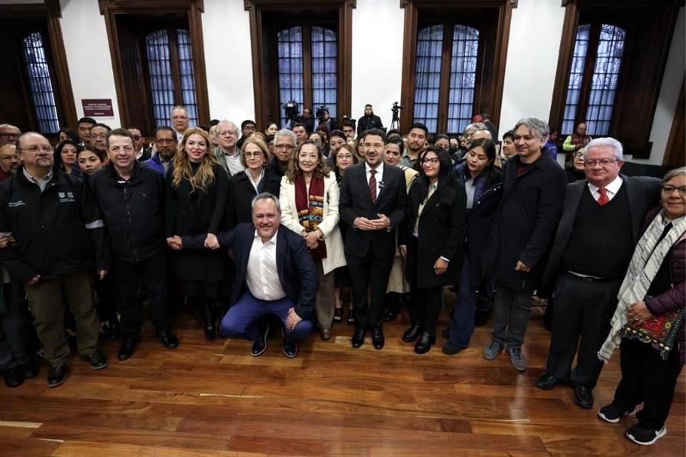 En conferencia, Martí Batres, Jefe de Gobierno, presentó la iniciativa de Ley del Derecho al Bienestar e Igualdad Social en la CDMX.