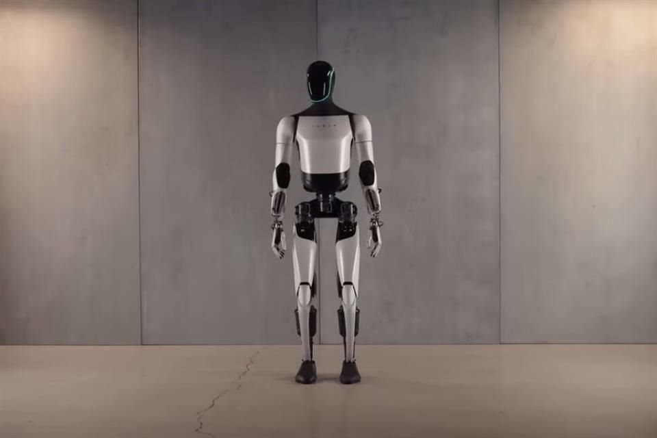 Así luce el robot Optimus Gen 2 de Tesla.