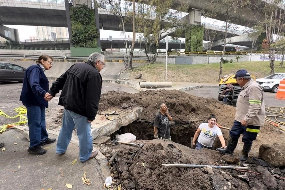 La fuga fue detectada a 1.5 kilómetros del epicentro.