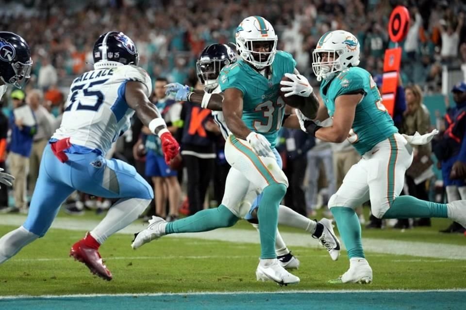 Miami desperdició una oportunidad ante Tennessee.