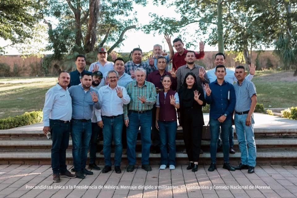 Claudia Sheinbaum realizó una gira por Sinaloa.