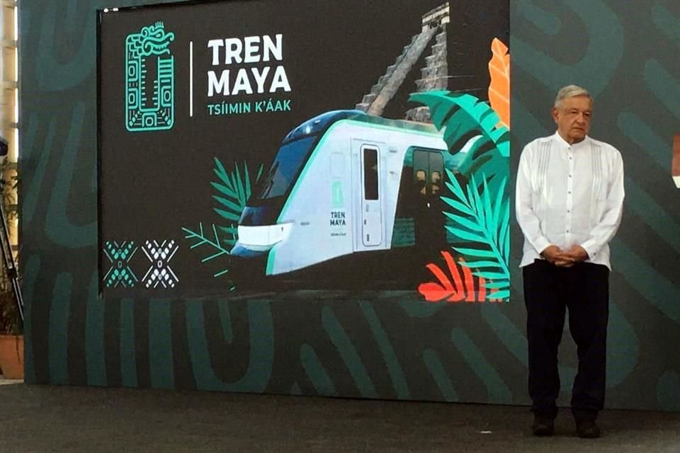 El Presidente López Obrador inaugura este 15 de diciembre primer tramo de la obra del Tren Maya.