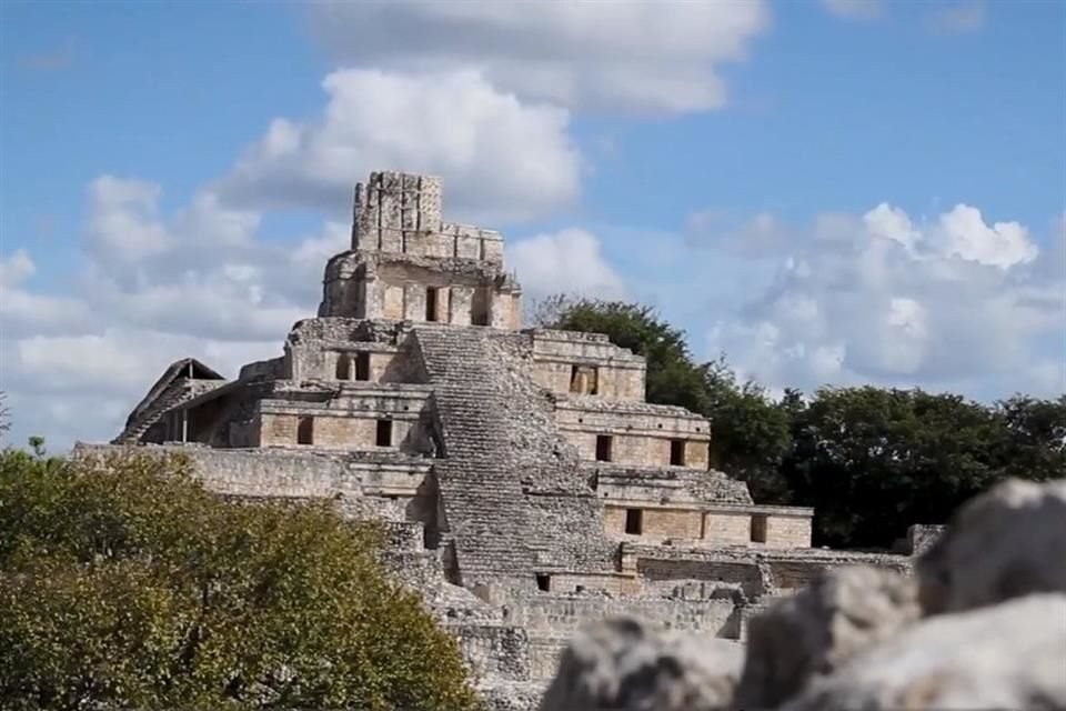 Edzná es un sitio arqueológico de la cultura Maya.