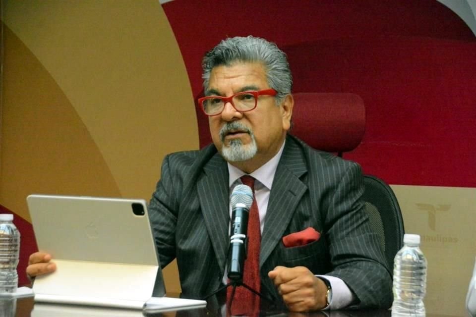 El Vocero de Seguridad Tamaulipas, Jorge Cuéllar.