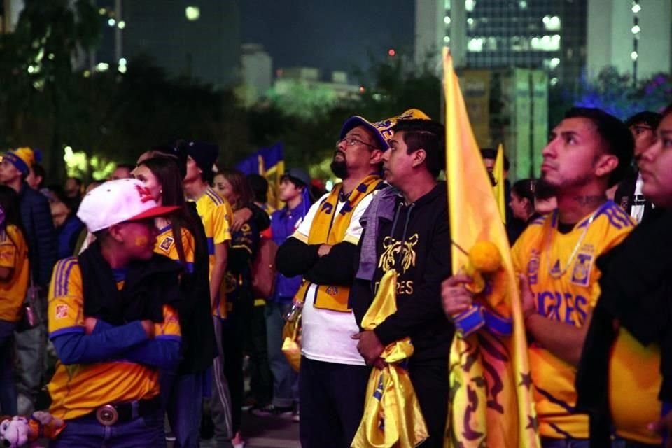 Aficionados de Tigres no lograron gozar con un título de su equipo.