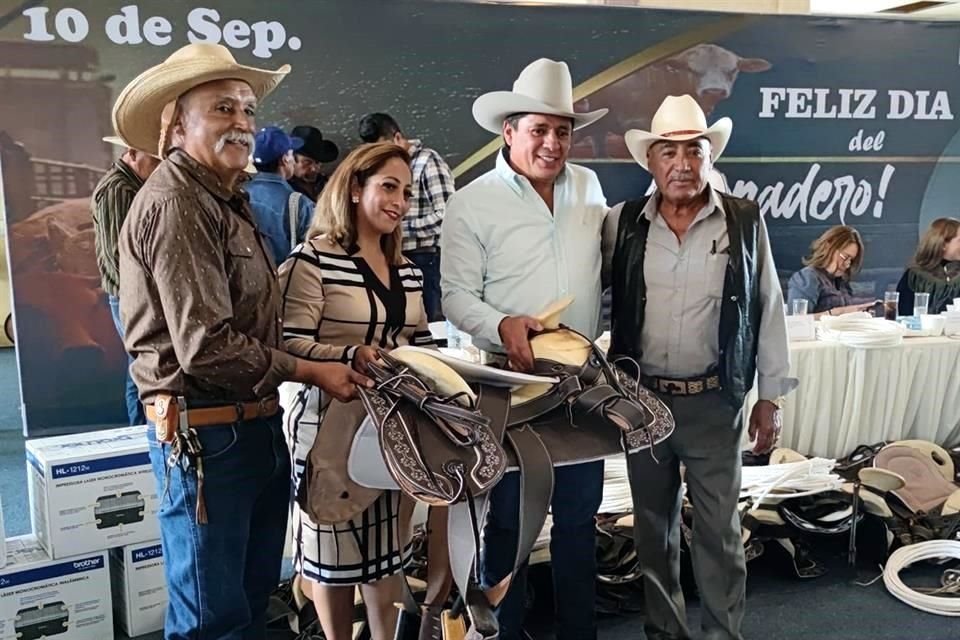 El dirigente ganadero en un acto de la Unión Ganadera Regional de Zacatecas (UGRZ), en septiembre pasado.