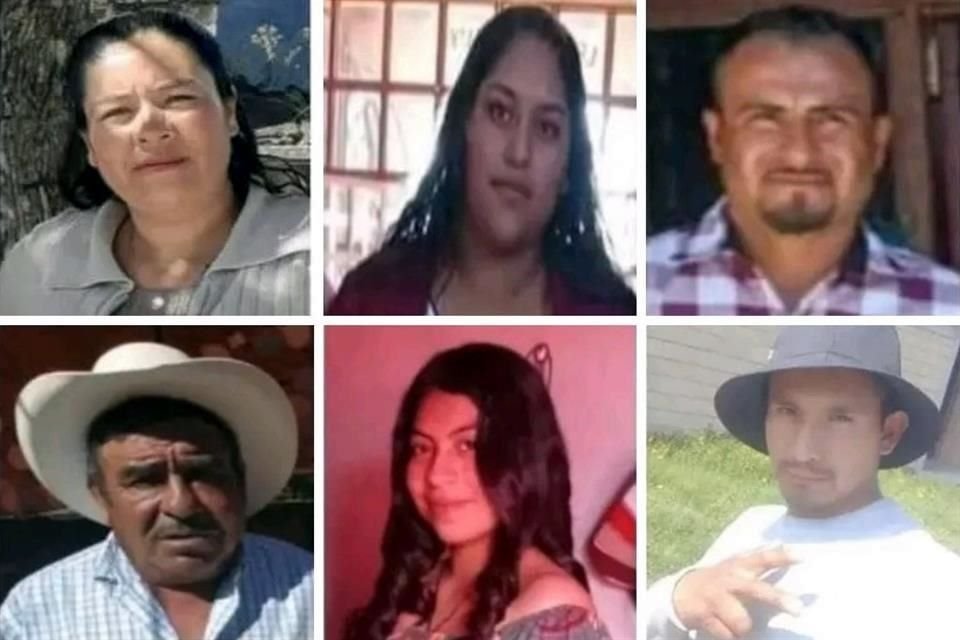 Son buscados Norma Esquivel; Nataly Guadalupe, Joel, José Trinidad y Ana Teresa Huicochea, así como Germán García. Las otras 4 personas buscadas son menores de edad.