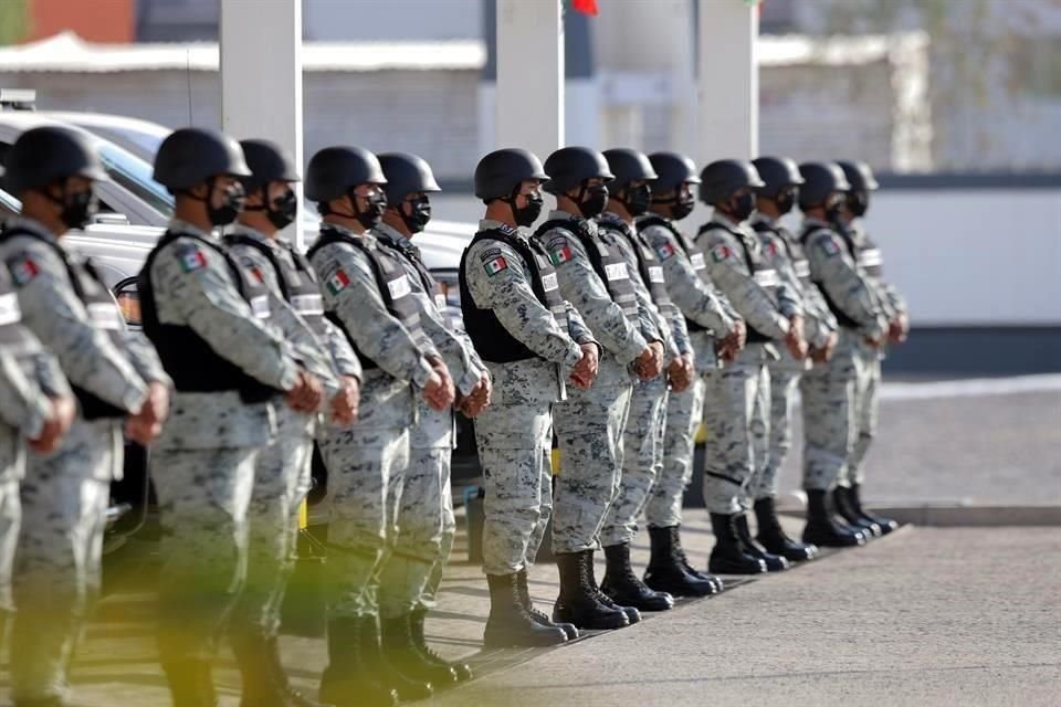 Datos de la propia Guardia Nacional obtenidos para el informe revelan que en 66 eventos en los que se empleó la fuerza letal, murieron 14 agentes, 89 'agresores' y 5 'civiles'.