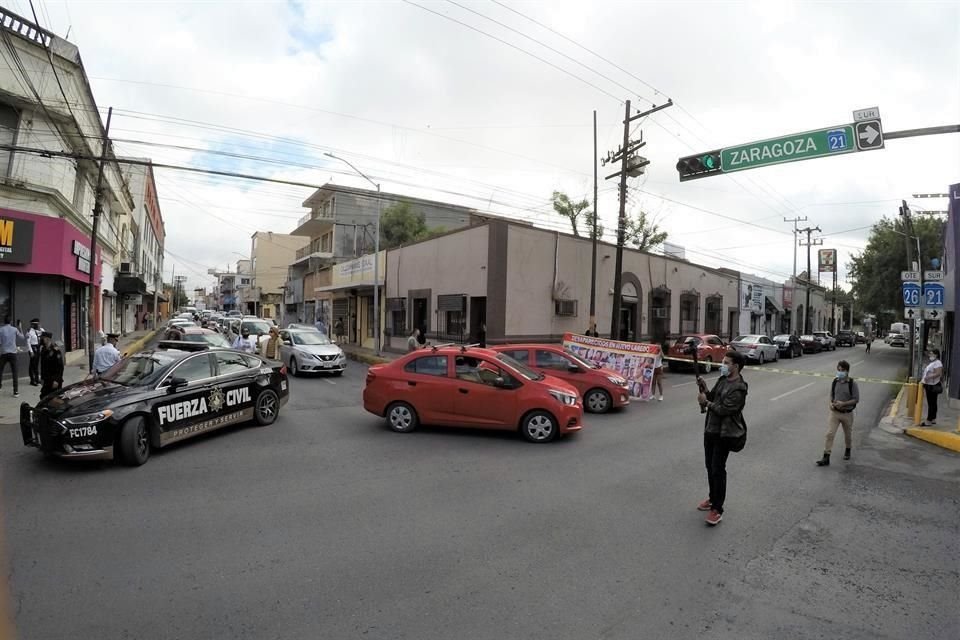 Esta es la cuarta manifestación que realizan en busca de respuestas de las autoridades de Nuevo León y Tamaulipas.
