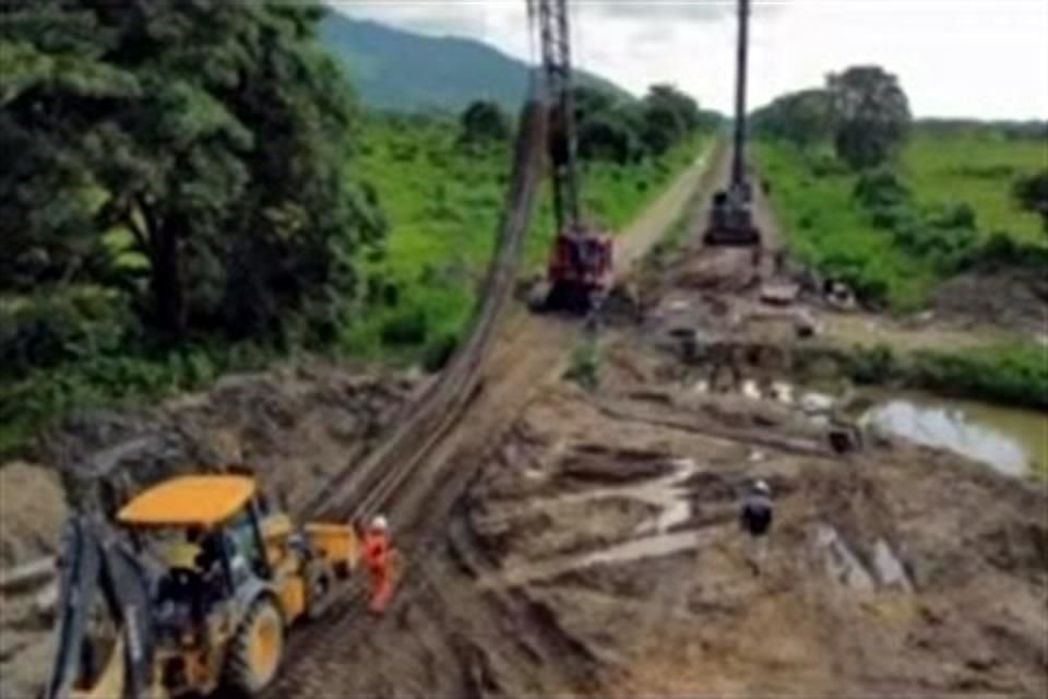 En la Línea K, de Ciudad Ixtepec, Oaxaca, a Ciudad Hidalgo, Chiapas, así lucen las obras.