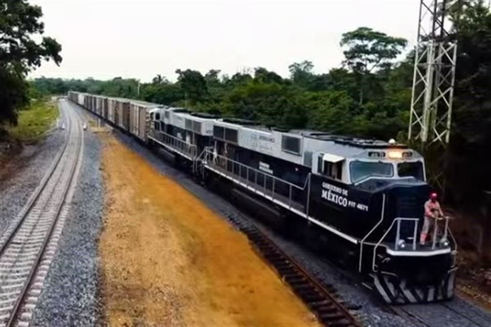 El primer tramo del Tren Interoceánico va de Salina Cruz a Coatzacoalcos.