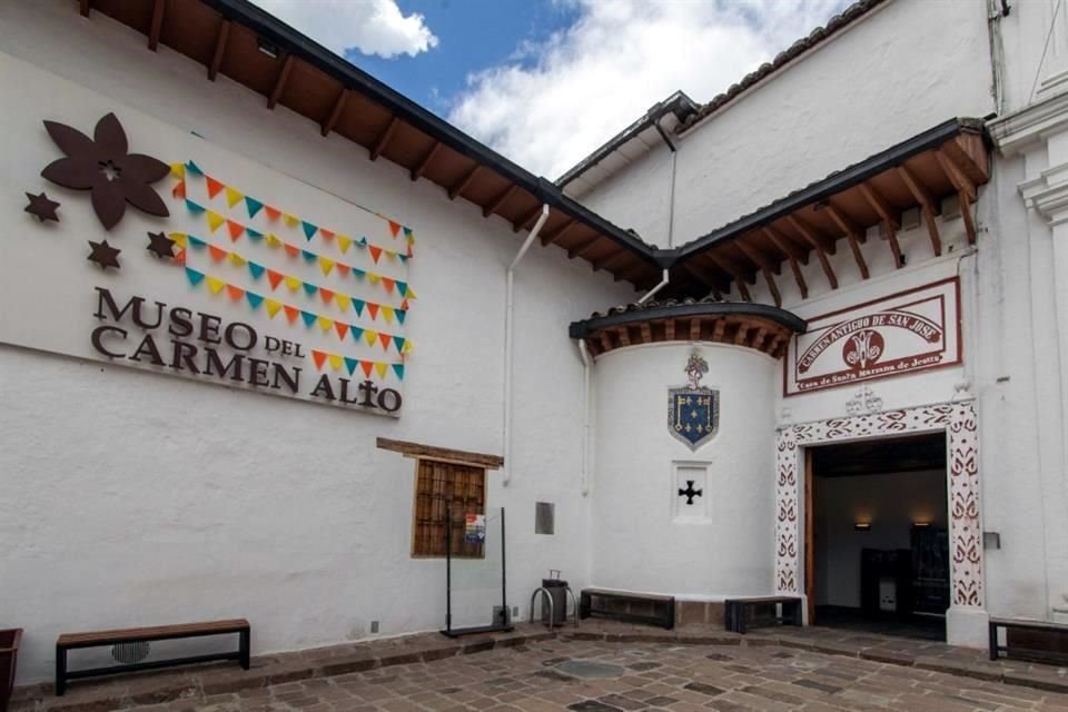 El conjunto de 300 piezas forma parte ahora del Museo del Carmen Alto, en el centro histórico de Quito.