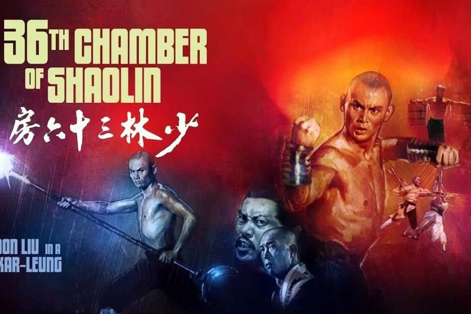 Presenta la plataforma de streaming MUBI un ciclo de varias películas clásicas de kung fu, como 'The 36th Chamber of Shaolin'.