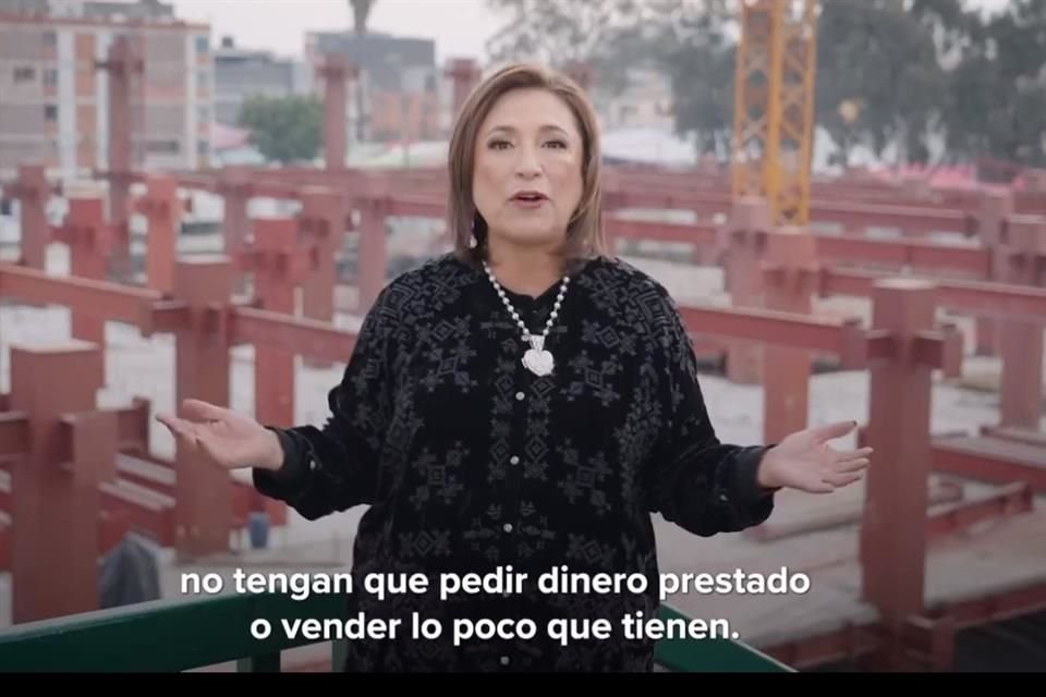 Xóchitl Gálvez, precandidata del Frente Amplio por México.