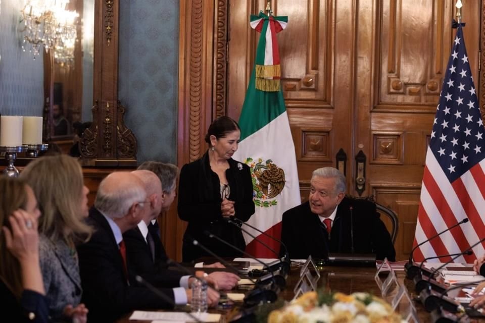 El Presidente Andrés Manuel López Obrador encabeza un encuentro de alto nivel con autoridades de Estados Unidos.