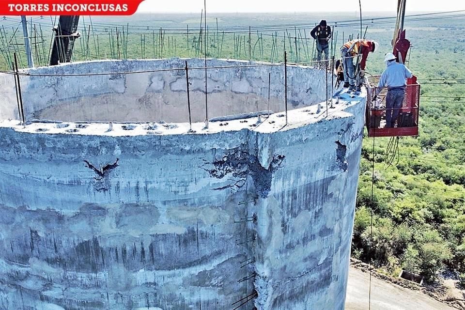 Torres o tanques de oscilación, claves para regular la presión del acueducto, muestran rezagos y trabajos.