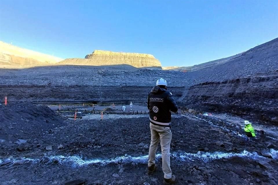 Los cuerpos fueron localizados en las galerías GSN7 y GW7 de la mina.