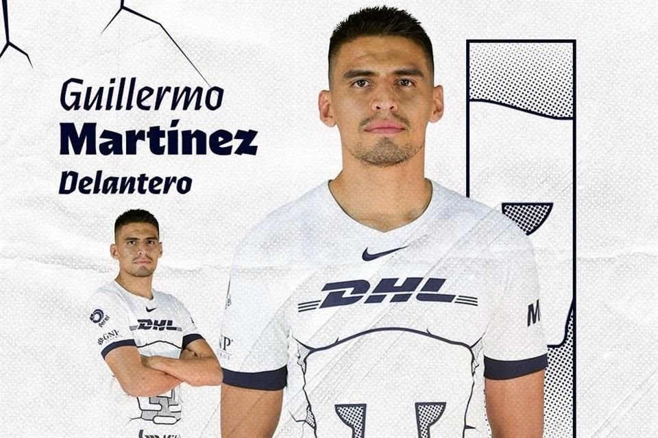 Martínez es jugador de Pumas.