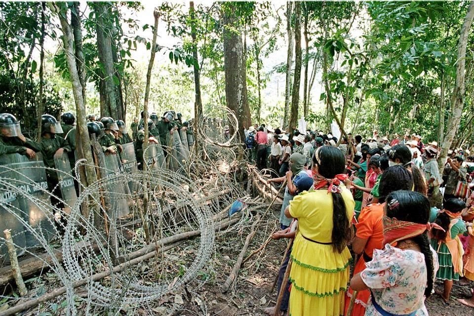 El levantamiento zapatista fue el día que entró el vigor el Tratado de Libre Comercio de América del Norte.