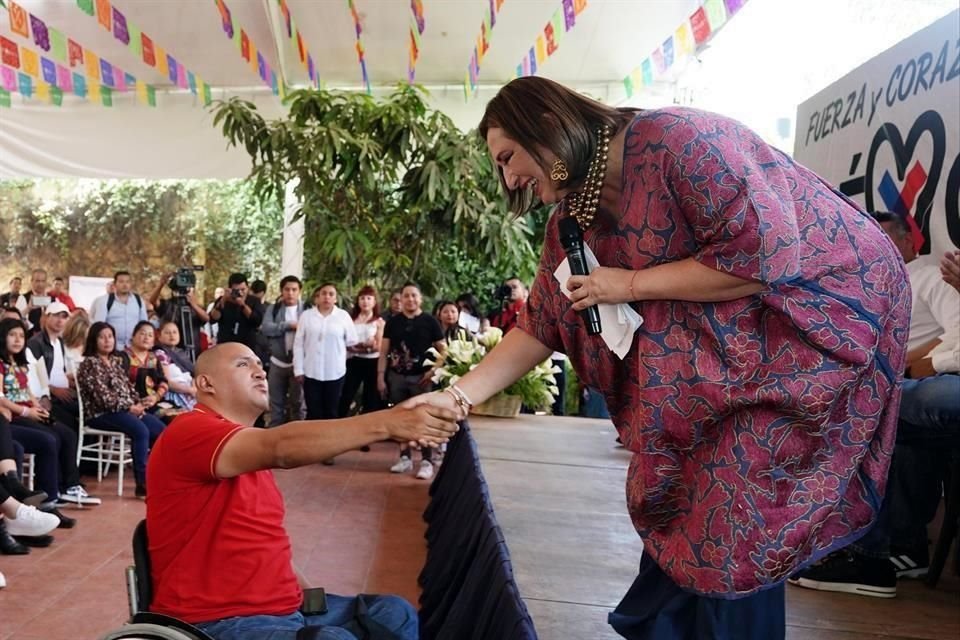 Gálvez de visita en Oaxaca.