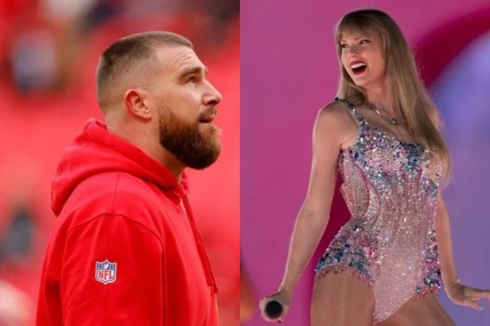 Travis Kelce no podrá acompañar a Taylor en los Globos de Oro debido a su trabajo, pero, según una fuente, la pareja parece haberlo hablado y no tener problemas.